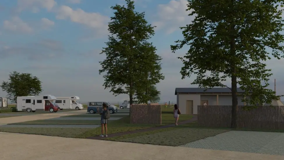 Santa María del Páramo avanza en la implantación de un camping de autocaravanas gestionado de forma digital