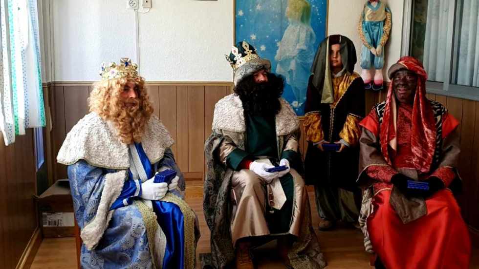 Visita Reyes Magos 2020. Foto archivo