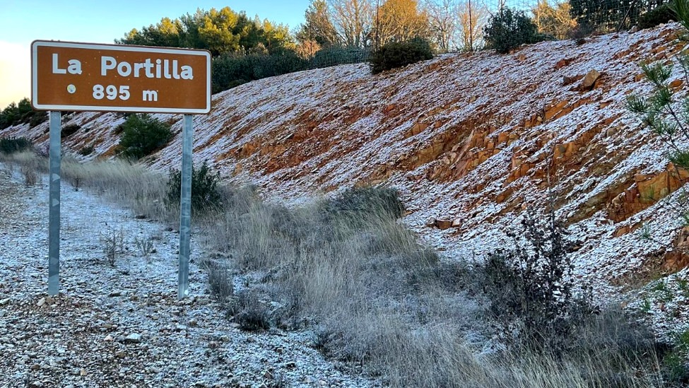 Helada en La Portilla. Foto METEO BEDUNIA