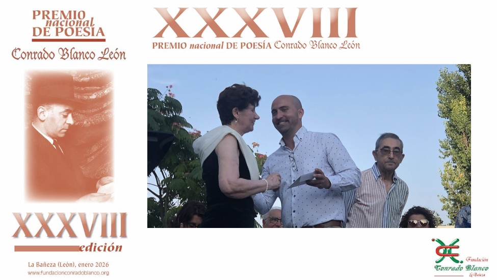 La Fundación Conrado Blanco abre la convocatoria del XXXVIII Premio Nacional de Poesía 'Conrado Blanco León'
