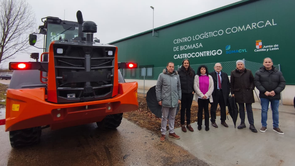 La Junta impulsa el Centro Logístico Comarcal de Biomasa de Castrocontrigo