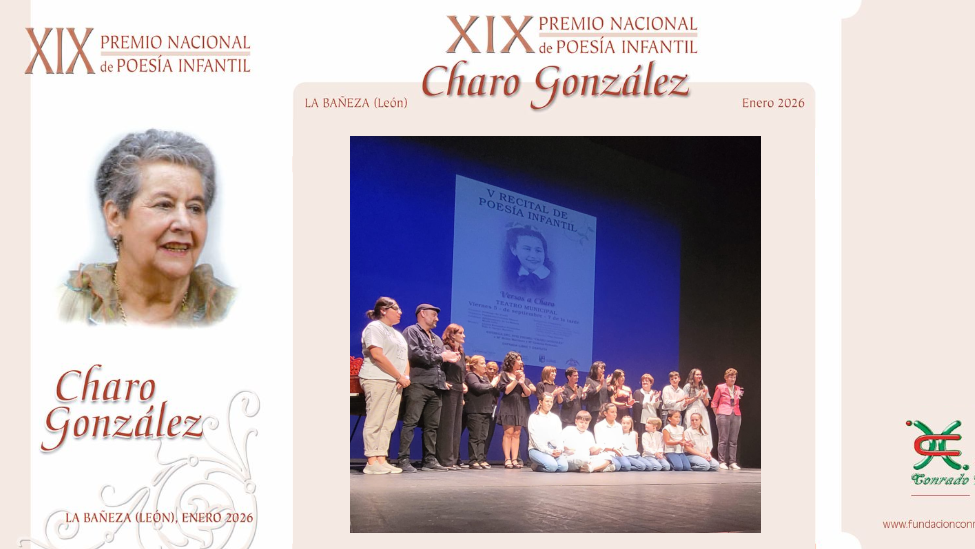 La Fundación Conrado Blanco convoca el XIX Premio Nacional de Poesía Infantil 'Charo González'