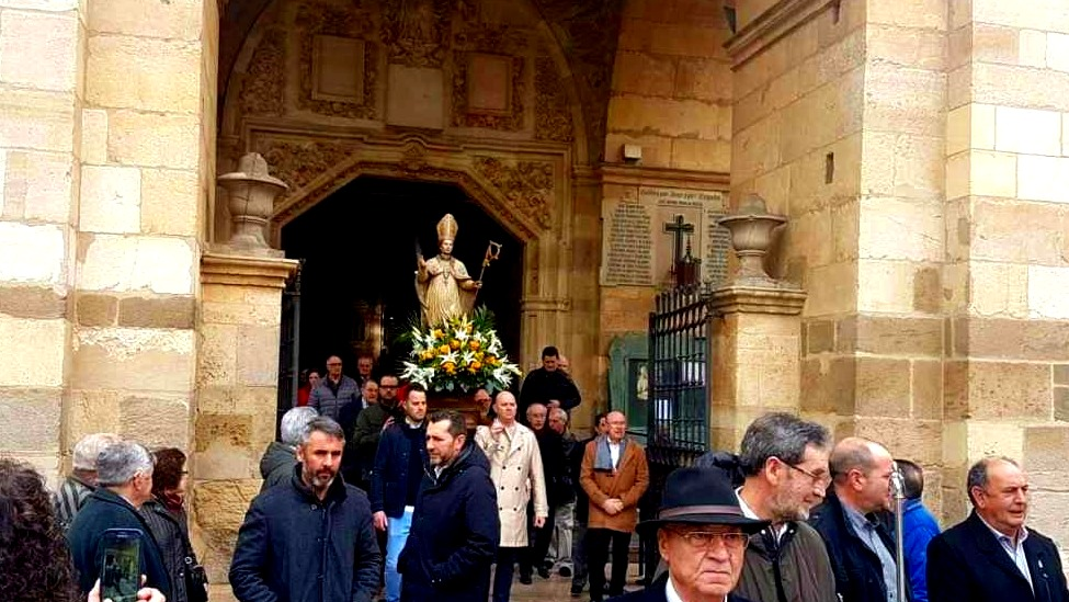 La Bañeza honrará a San Blas el 8 y 9 de febrero: programa de actos de la cofradía para 2026