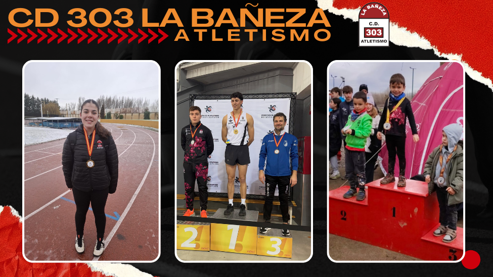 El Club 303 a nivel autonómico con nuevos podios para Marta Baena, Jesús González y Manuel Maestro
