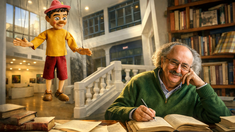 Pinocho llega a la Casa de la Poesía: La Bañeza rinde homenaje a Antonio Colinas en su faceta como traductor