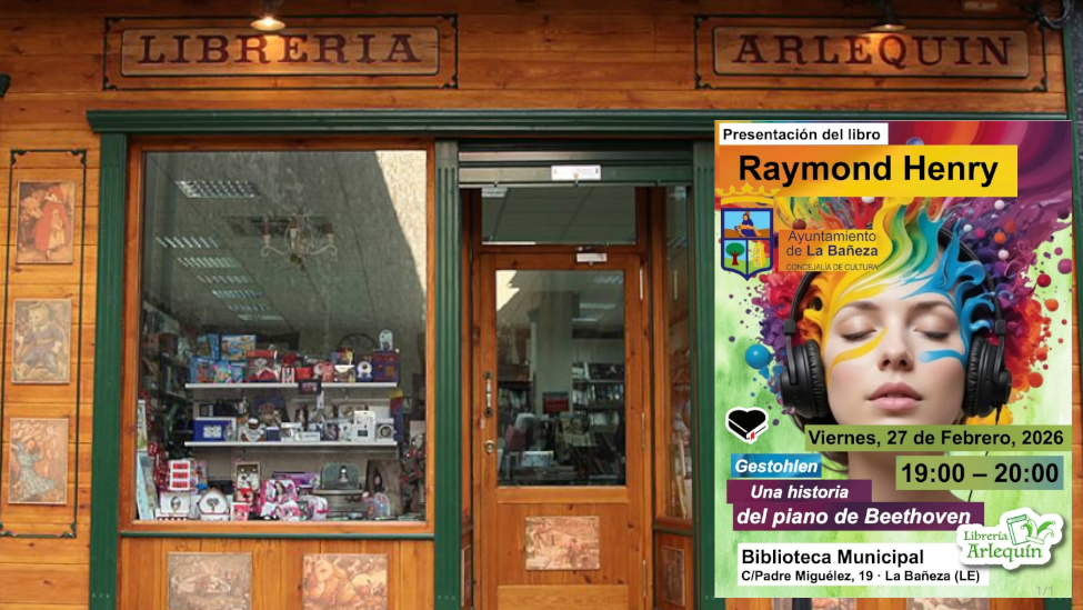 La Bañeza cierra febrero con una doble cita cultural: literatura contemporánea y el misterio del piano de Beethoven