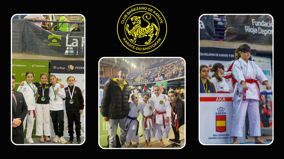 El Kárate Bañezano conquista el Oro en la Liga Nacional de Logroño