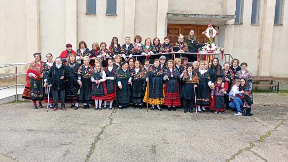 Regueras de Arriba celebra las bodas de plata de su festividad de las Águedas