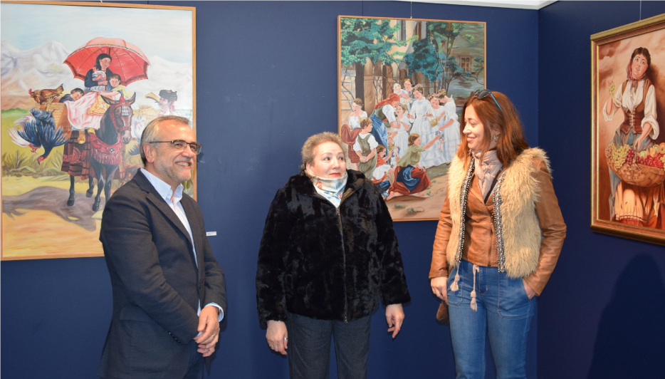 Exposici&oacute;n Sala Azul La Ba&ntilde;eza, Feliciana Cart&oacute;n