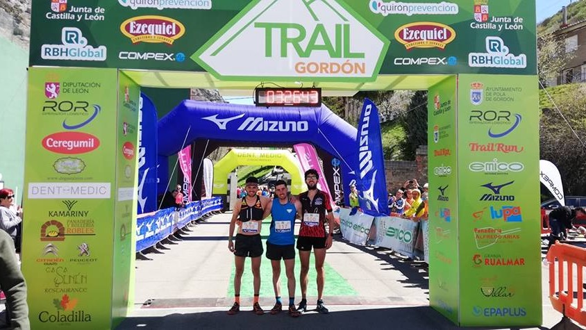 Trail Gord&oacute;n, Guzm&aacute;n Gonz&aacute;lez tercero. Fuente Nortrail