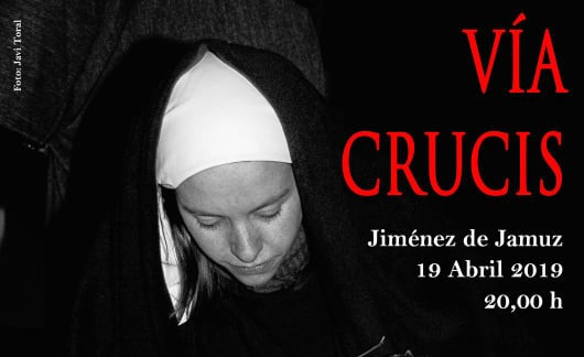 Cartel 2019 Vía Crucis Viviente Jiménez de Jamuz