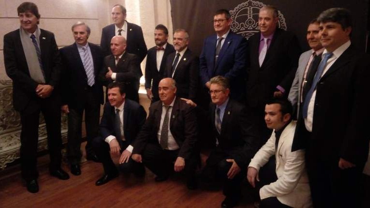 Cena Peña Real Madrid La Bañeza. ROBERTO R. SORDO Diario de León