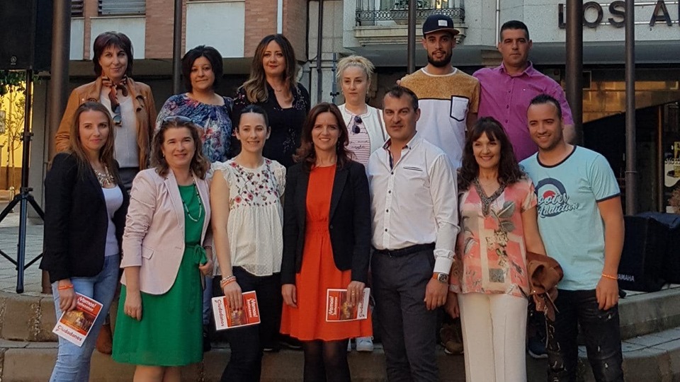 Presentación de la candidatura de Ciudadanos en La Bañeza junto a Ana Carlota Amigo