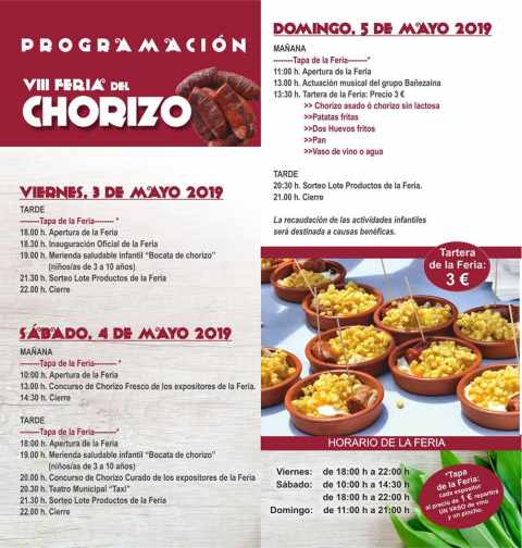 Programación VIII Feria del Chorizo La Bañeza