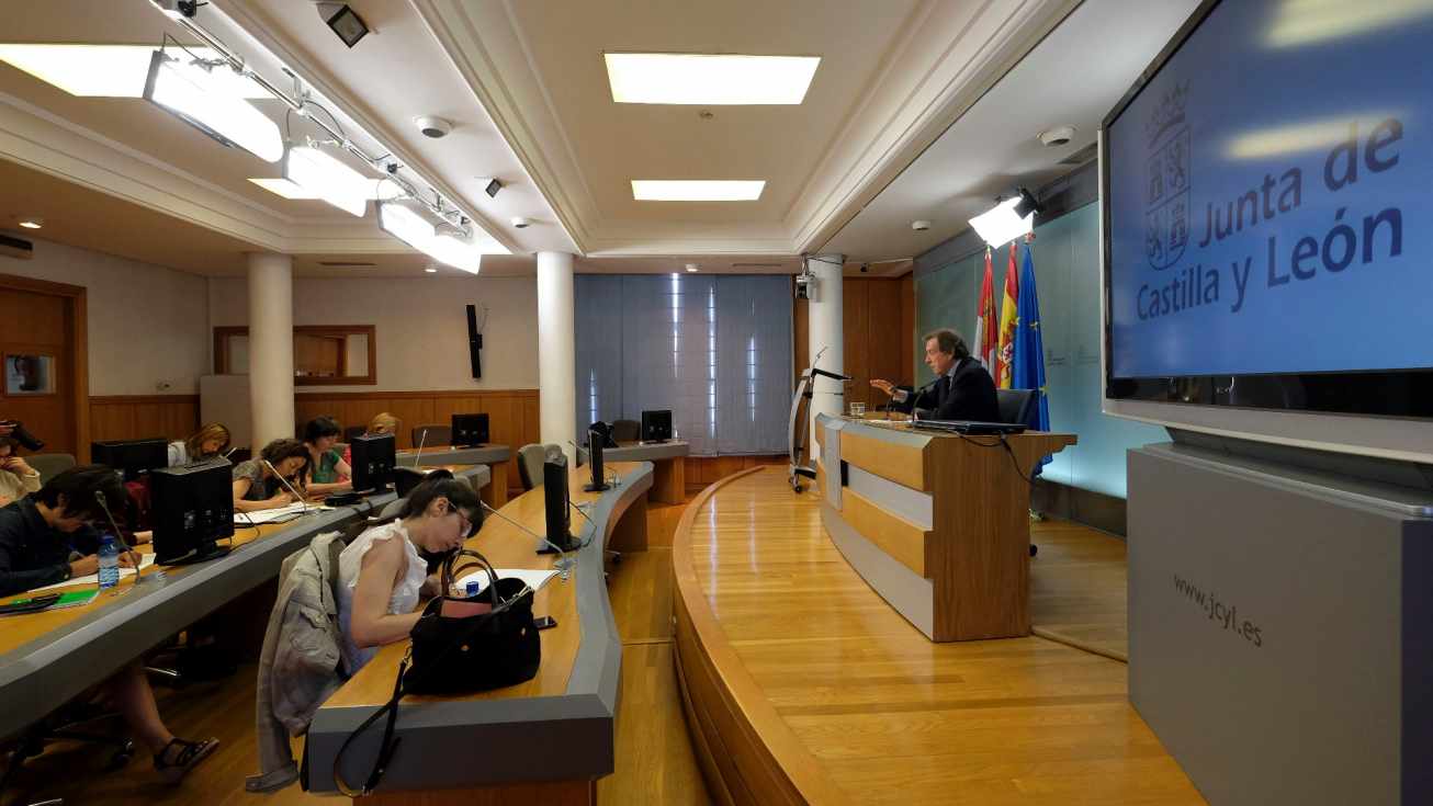 Rueda de prensa Junta CyL