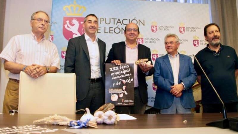 Presentaci&oacute;n de la XXX Edici&oacute;n de la Feria Agroalimentaria y del Ajo de Veguellina del &Oacute;rbigo. Peio Garc&iacute;a /ICAL