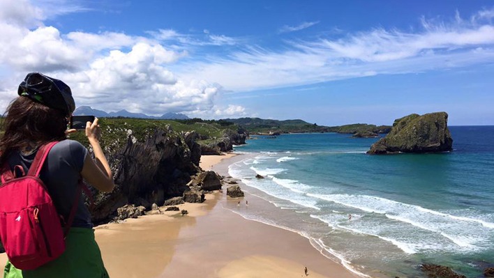 Playa de San Martín Celorio Llanes