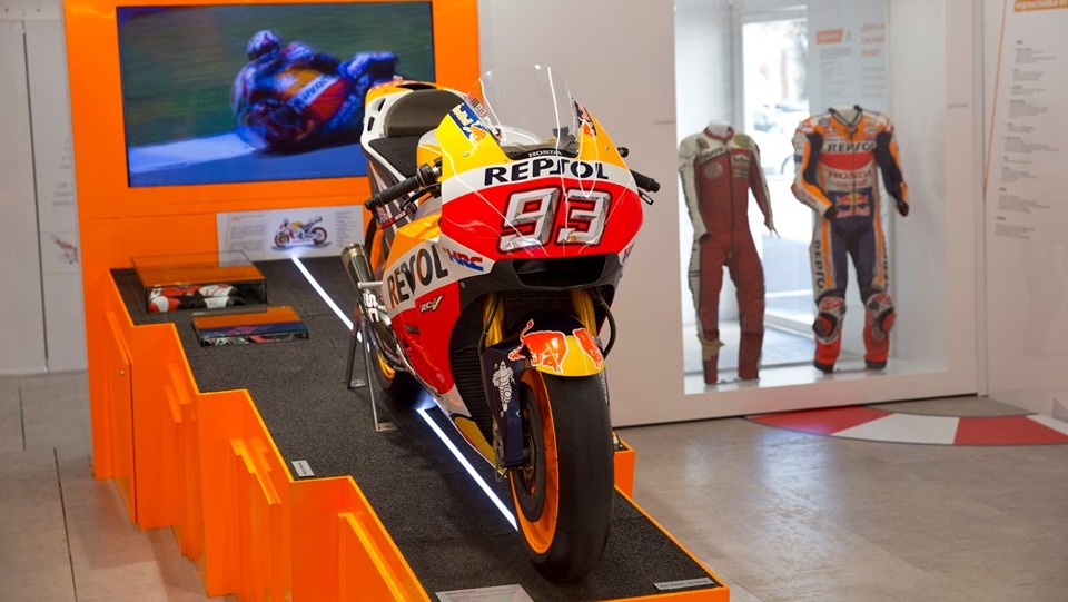 Moto de Marc Márquez, del Mundial 2017