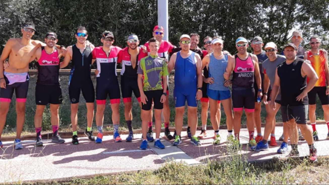 Participantes de esta jornada organizada por el Trican Bañeza