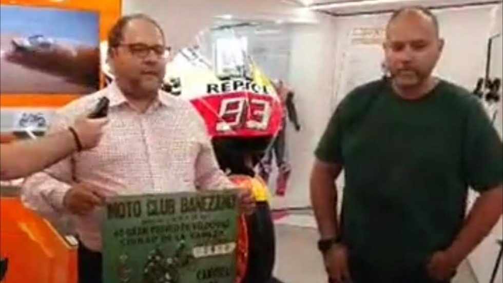 Javier Carrera y José Javier Morla presentación del 60 GP La Bañeza Javier Carrera y José Javier Morla presentación del 60 GP La Bañeza