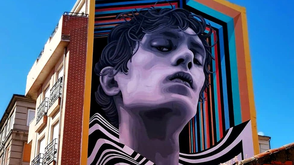 Foto Art Aero Rap La Bañeza. Medianeras (Argentina)