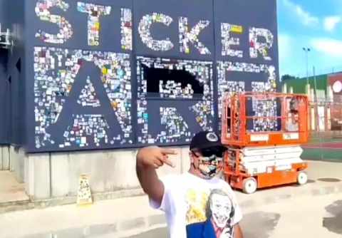 Art Aero Rap - Sticker Man