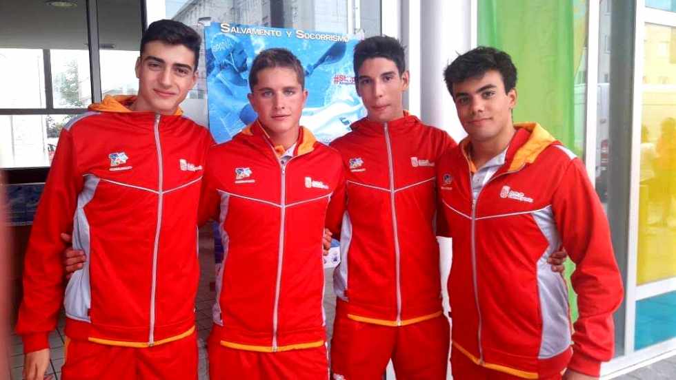 Iñigo Sanz, Alberto Turrado, Javier Huerga y Neizan Gómez