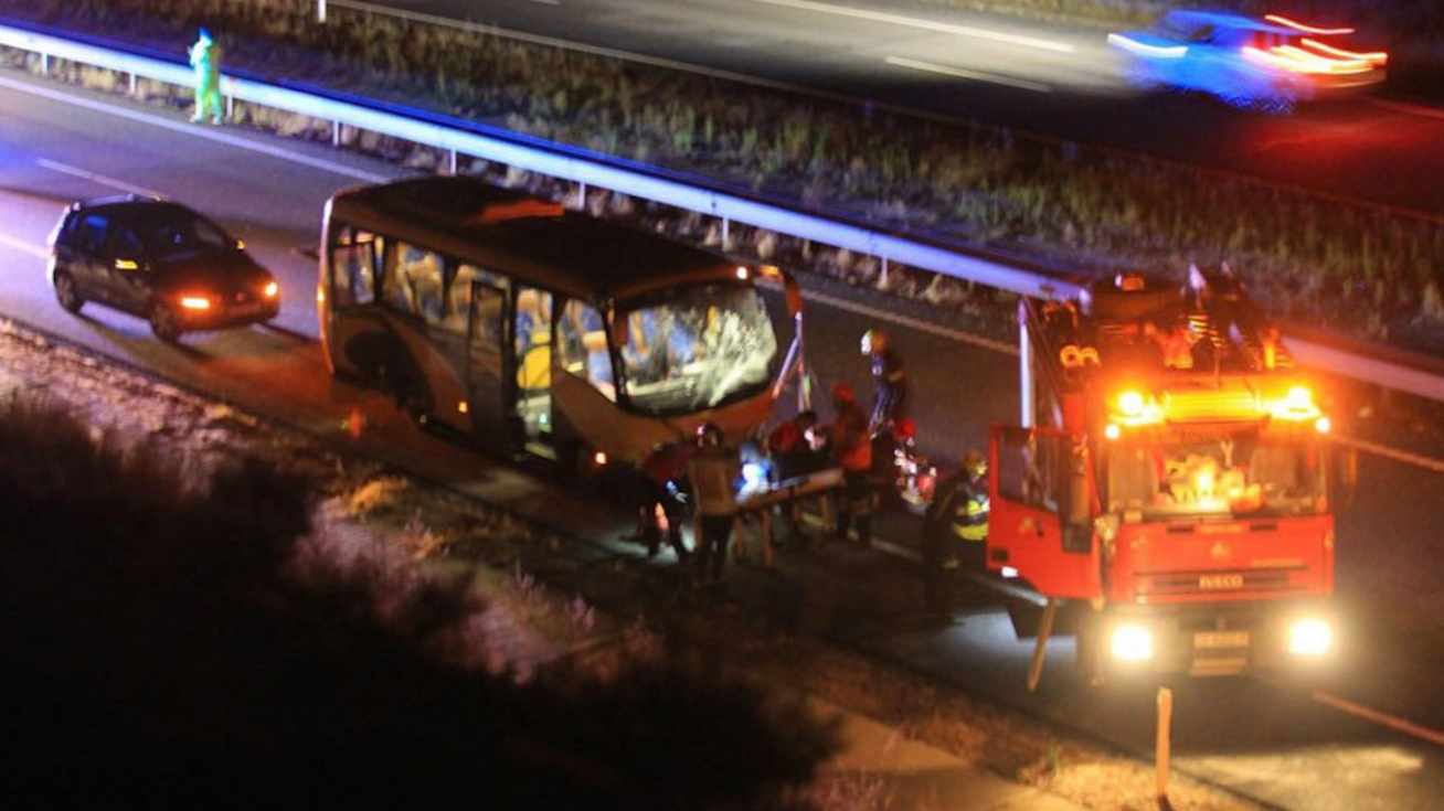 Foto del accidente del 4/11/2017