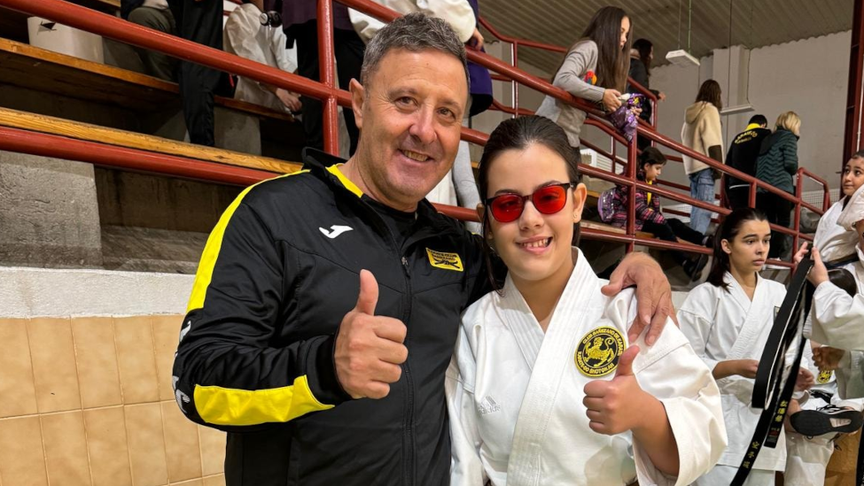 La bañezana Alicia Miguélez se concentra con la Selección Española de Parakárate en Murcia