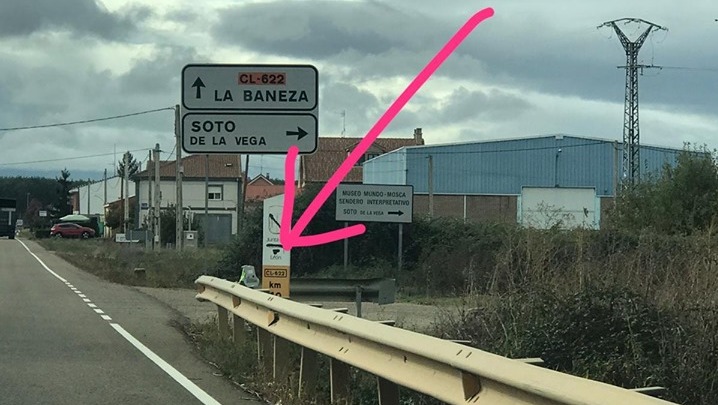 Velolaser en CL-622 Requejo de la Vega. Radar León