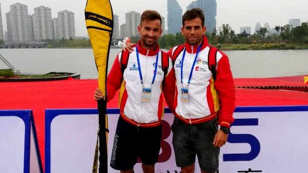 Becerro y Castañón en el Mundial de Shaoxing (China)