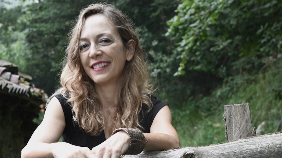 Marta del Riego presenta su nueva novela "Pájaro del Noroeste". Foto de Vincenzo Penteriani