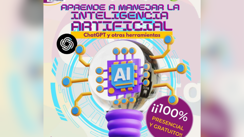 La Bañeza contará con un nuevo taller gratuito sobre Inteligencia Artificial