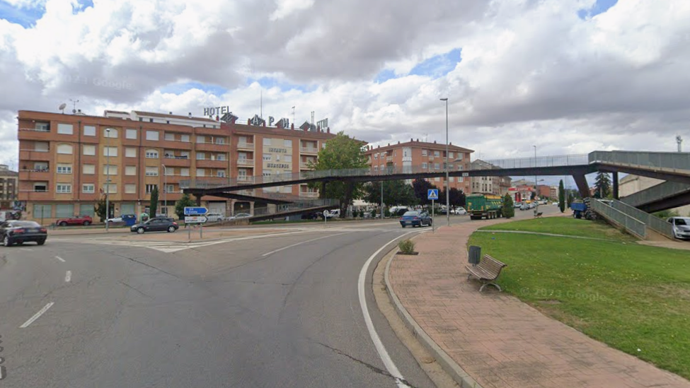 Herido un hombre de 65 años en un atropello en La Bañeza