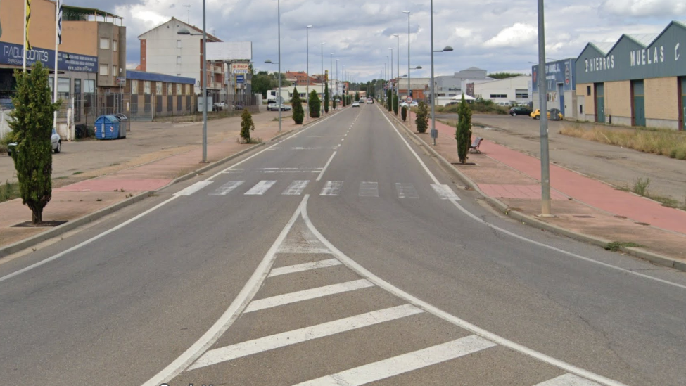 Una mujer de 70 años resulta herida en un atropello en La Bañeza