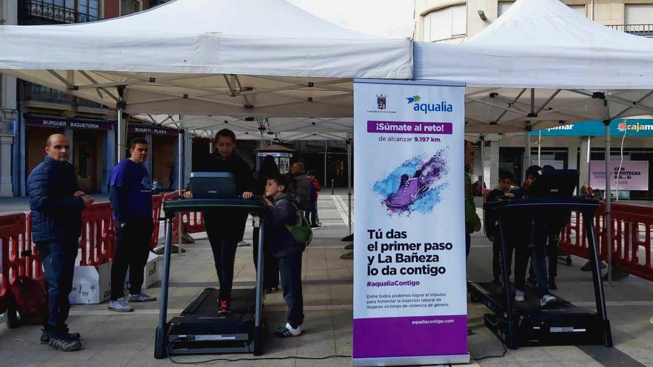 Durante la mañana del sábado en la Plaza Mayor
