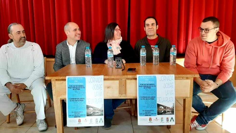 Presentación jornada Vía de la Plata. Foto Cope Astorga