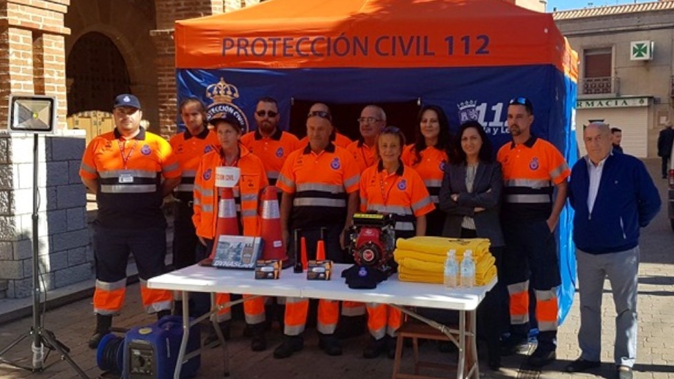 Protección Civil Santa María del Páramo. Foto archivo