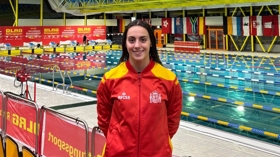 Lucía Zorrilla, del C.D. SOS La Bañeza, lista para competir en la prestigiosa German Cup en Alemania