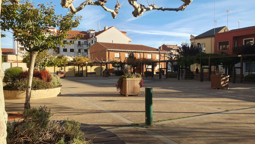 Santa María del Páramo instalará una pérgola en la Plaza de  la Madera