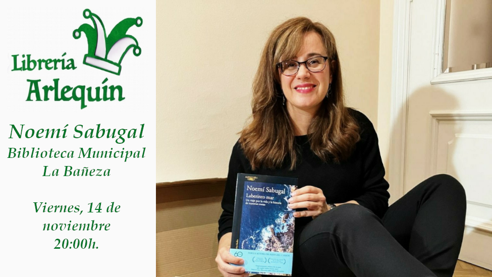La periodista y escritora Noemí Sabugal llega a La Bañeza con sus crónicas de la España profunda