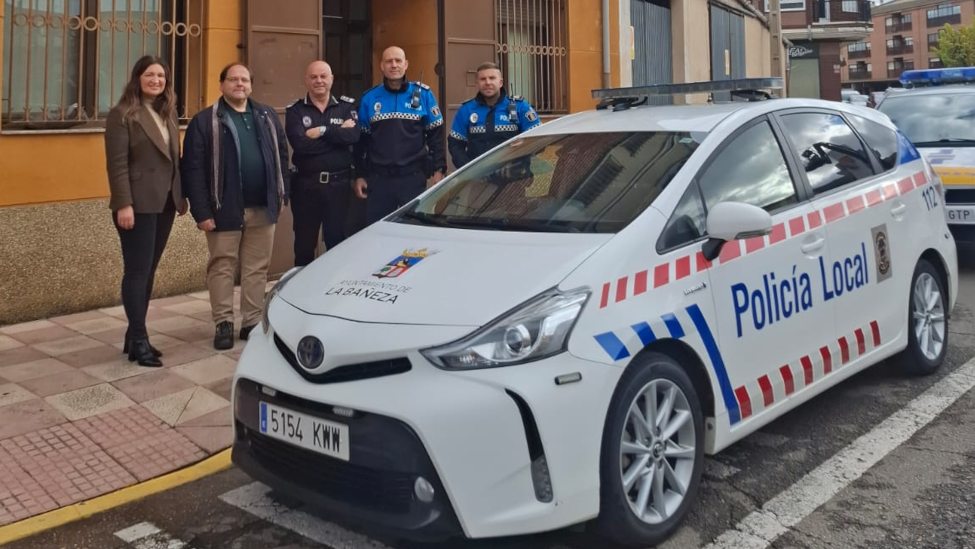 La Policía Local de La Bañeza cuenta con un nuevo vehículo