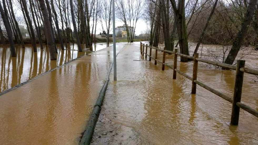 Paseo del río La Bañeza. Foto Ana M.R.