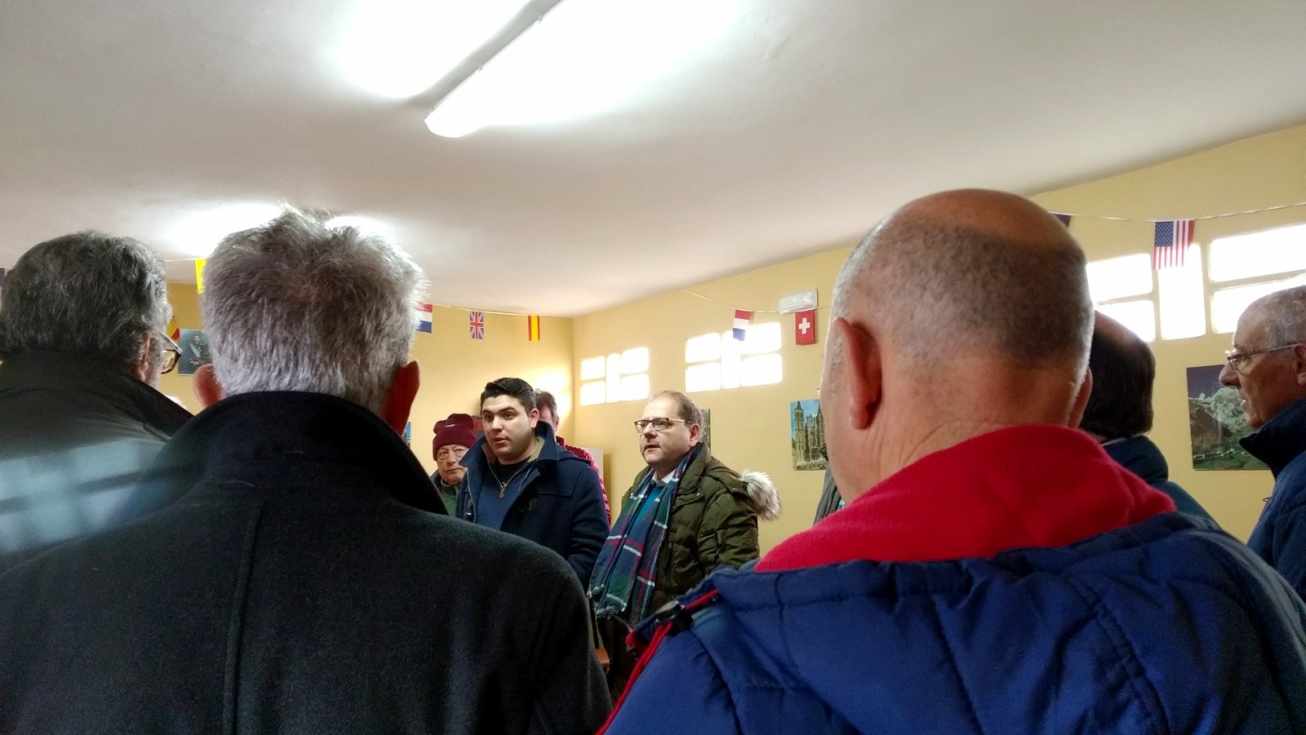Primera reunión mantenida el pasado domingo.