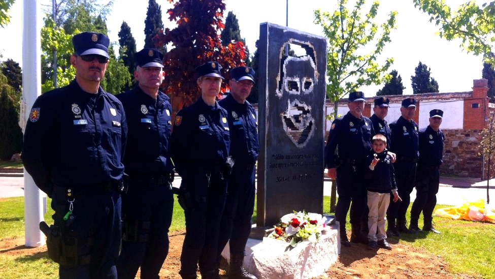 Foto de archivo, d&iacute;a del homenaje en 2016