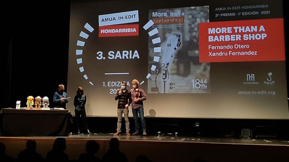 Foto Fernando Otero y Xandru Fernández