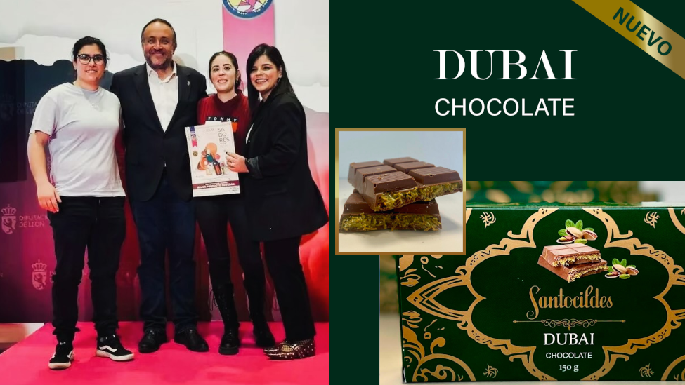 Chocolates Santocildes gana el premio 'Producto Novedad' en la XXXI Feria de los Productos de León