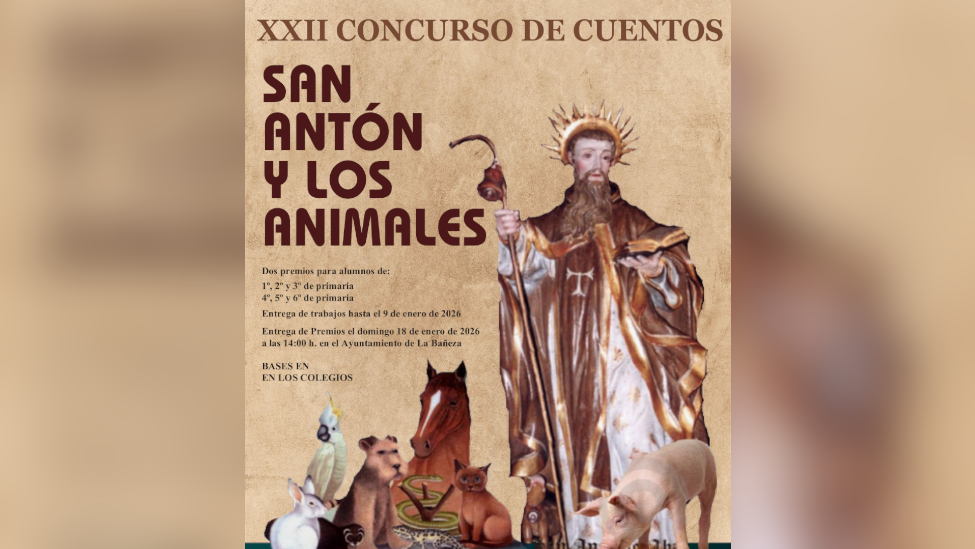 La Cofradía de San Antón convoca el XXII Concurso de Cuentos “San Antón y los Animales”