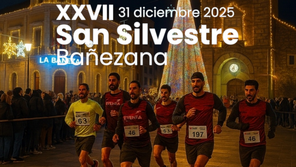 La Bañeza despide el 2025 con la XXVII San Silvestre Bañezana y su tradicional ambiente festivo